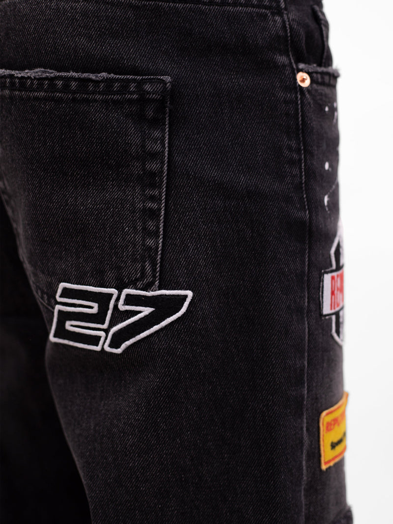 Racing Denim - Black