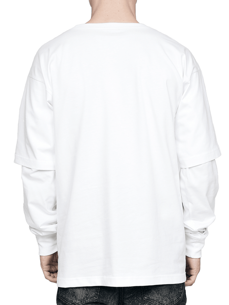 Layered Tee - White
