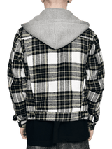 Flannel with Hood - Yellow