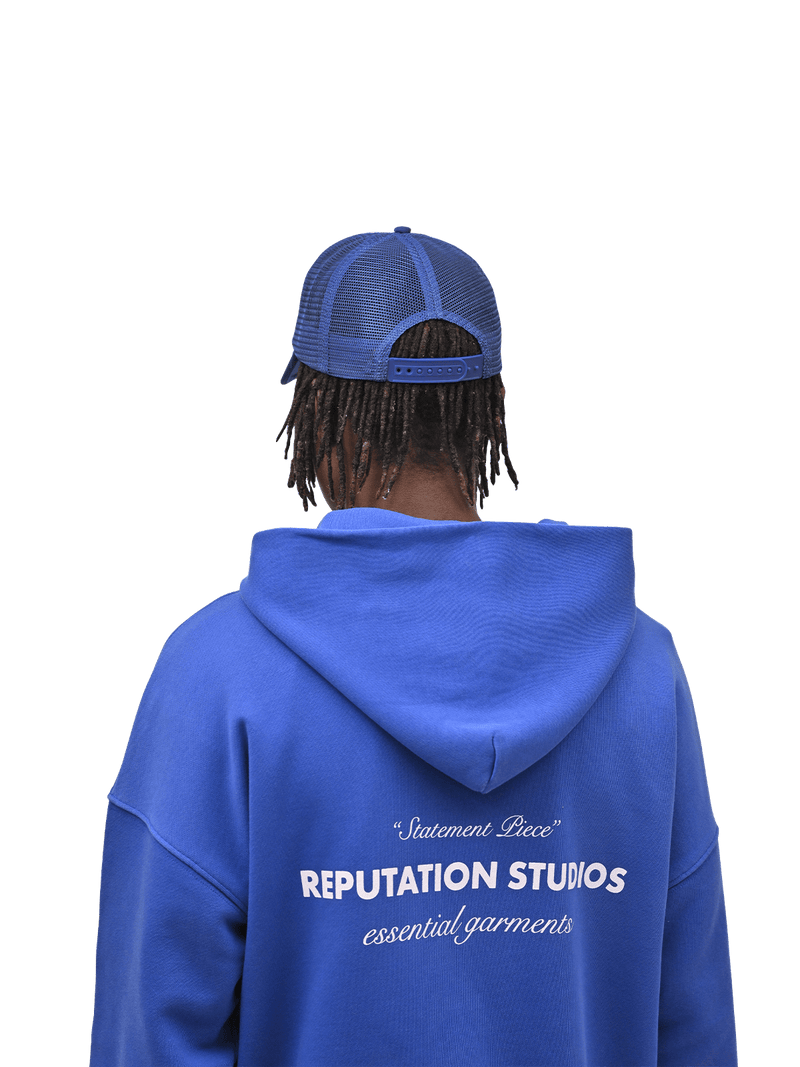 Athletic's Club Trucker Cap - Royal Blue