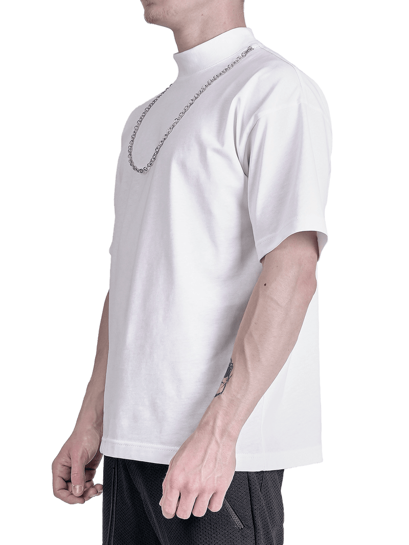 Chain Tee - White