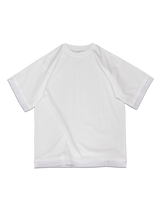 Mesh Layered Tee - White