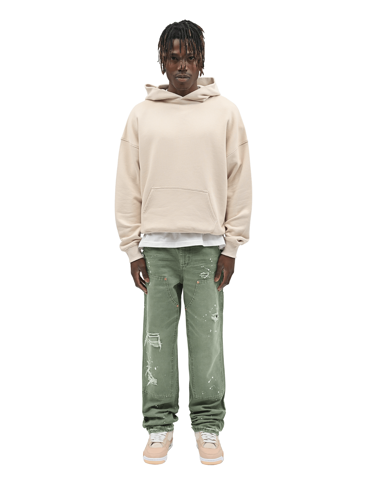 Carpenter Canvas Pants - Khaki