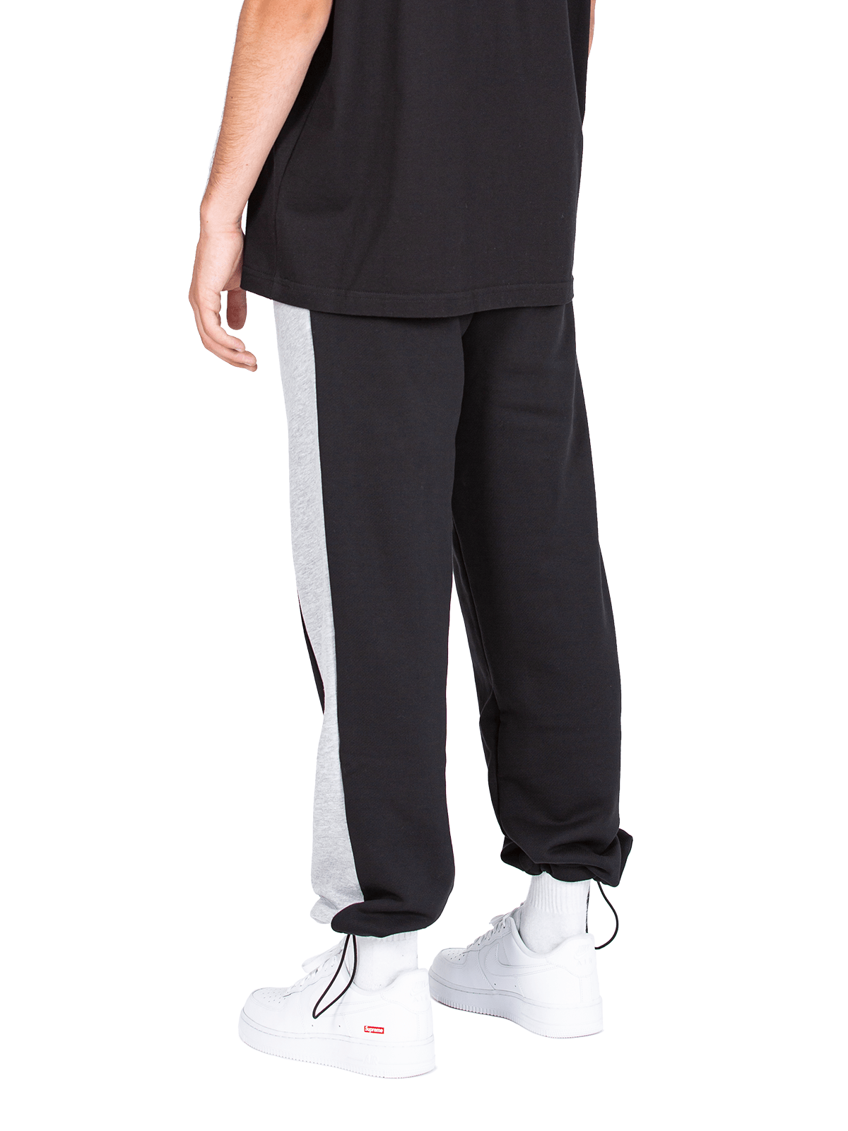 Half / Half Sweatpants - Black