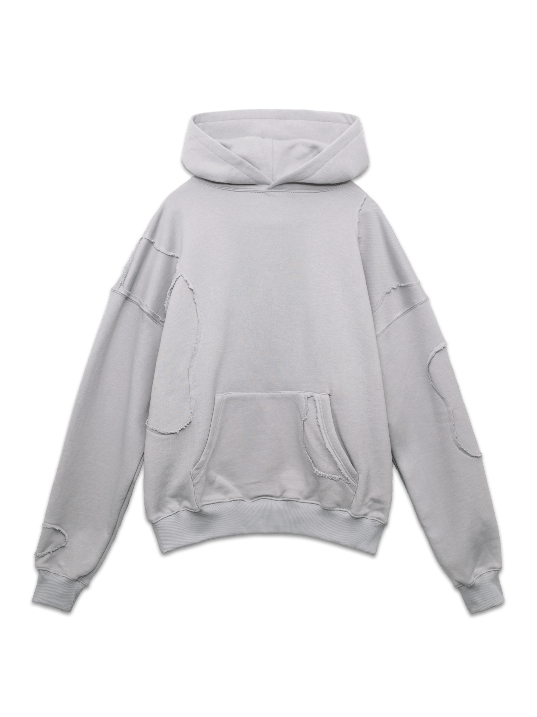 Repaired Hoodie - Stone
