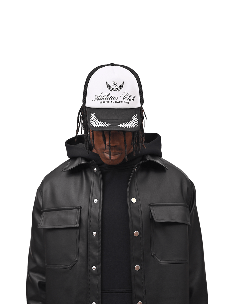 Athletic's Club Trucker Cap - Black