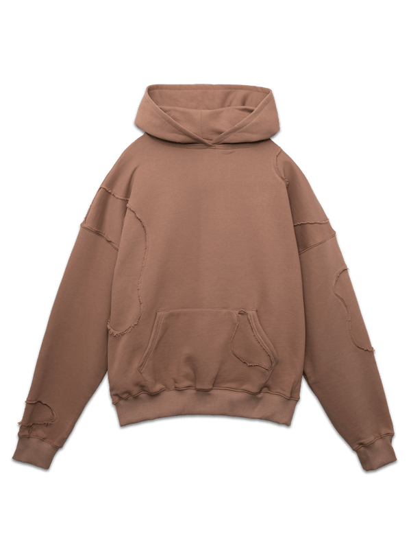 Repaired Hoodie - Clay