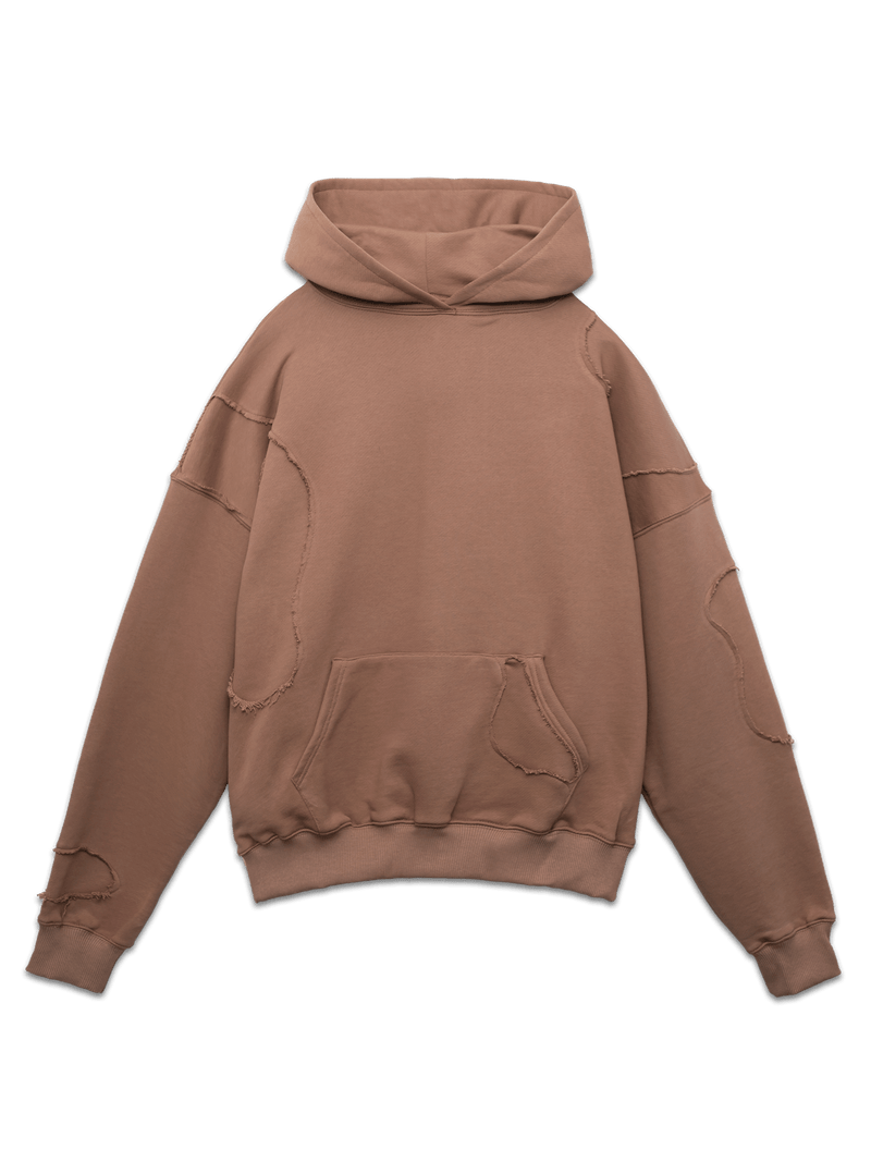 Repaired Hoodie - Clay