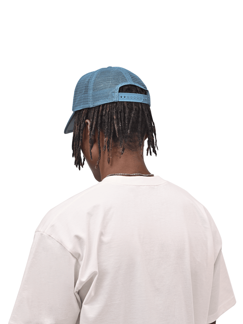 Athletic's Club Trucker Cap - Baby Blue