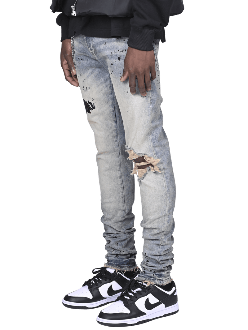Doberman Denim - Cream Wash