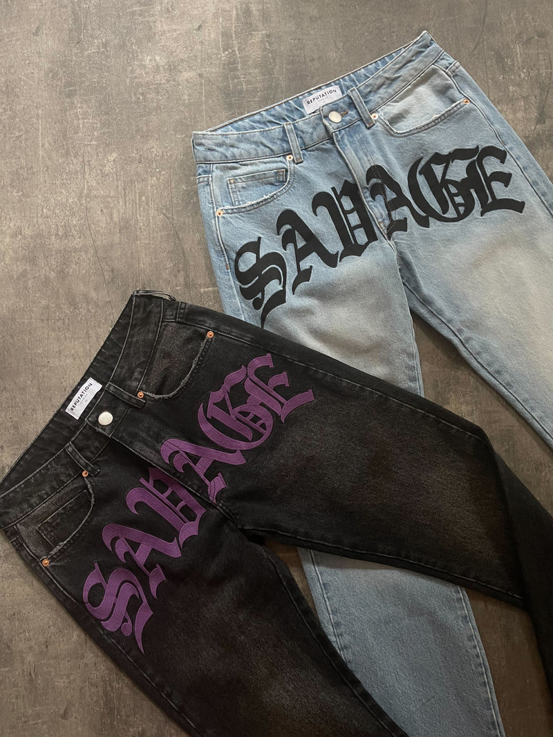 Savage Denim - Black