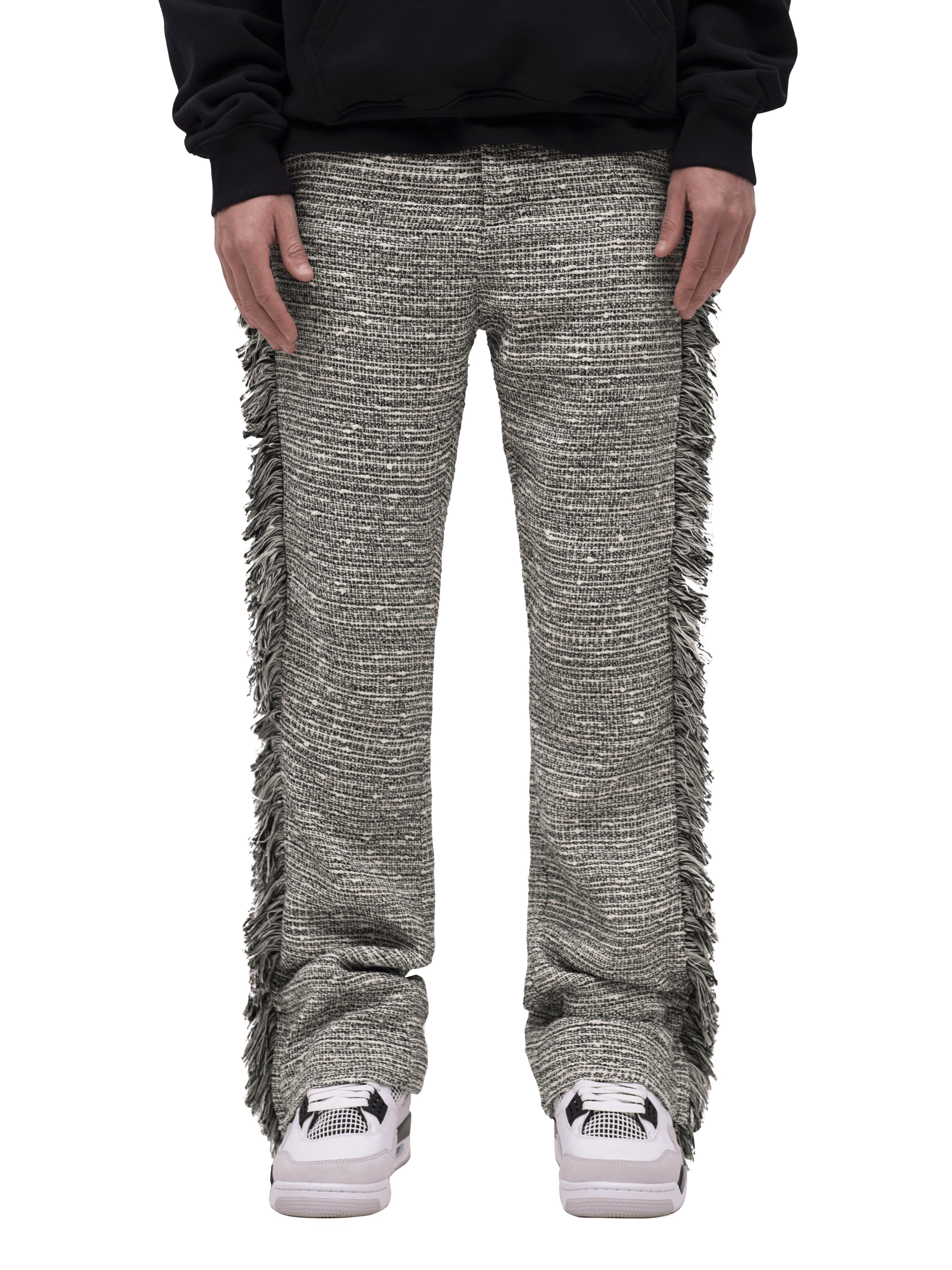 Flare Tapestry Pants - Knit