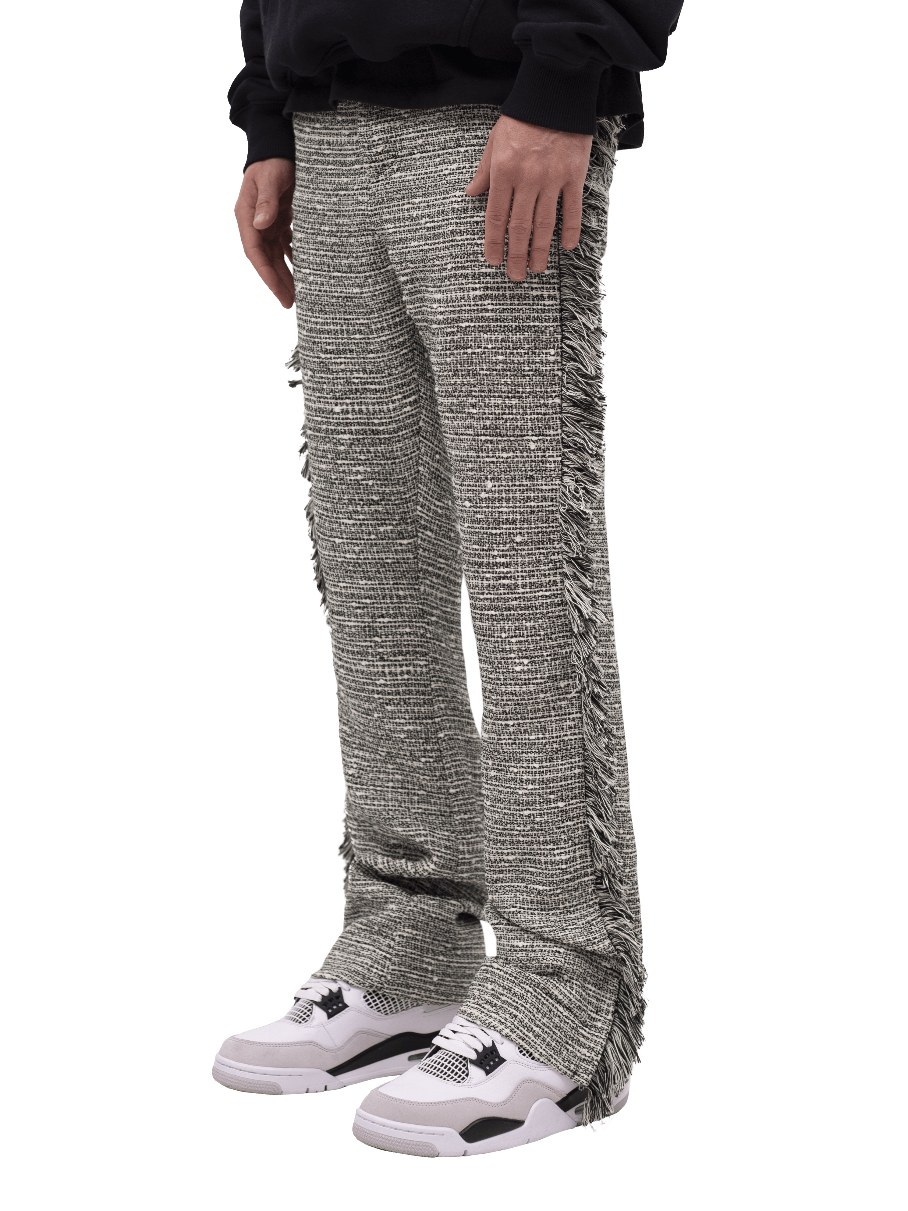 Flare Tapestry Pants - Knit