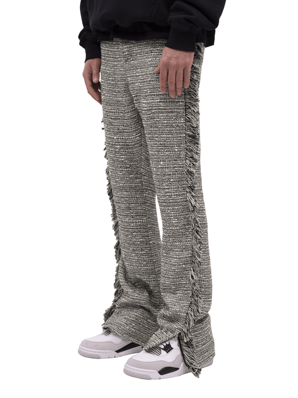Flare Tapestry Pants - Knit