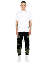 Multi Pocket Cargo Pants - Black / Forest