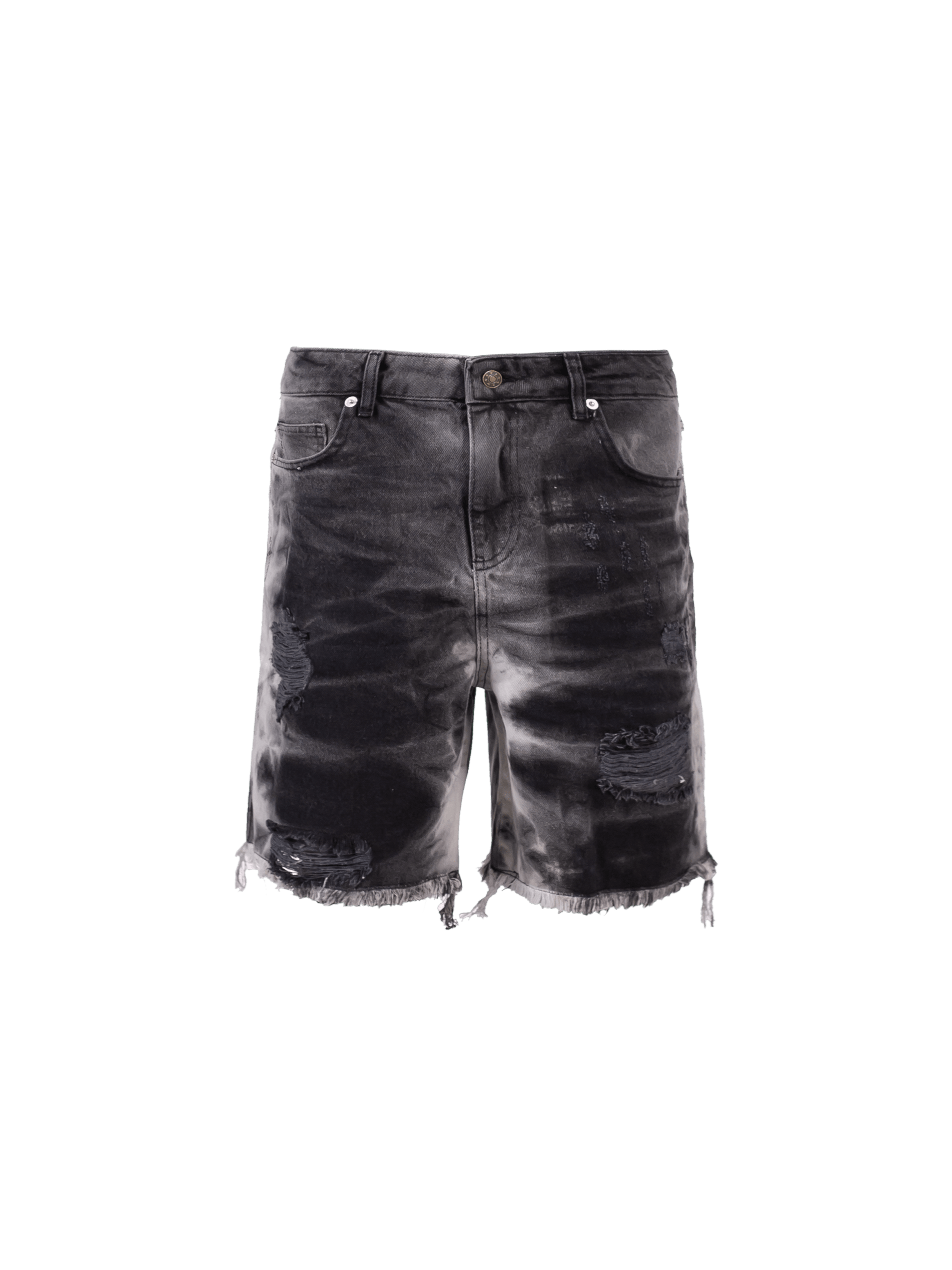 Tie Dye Shorts - Black
