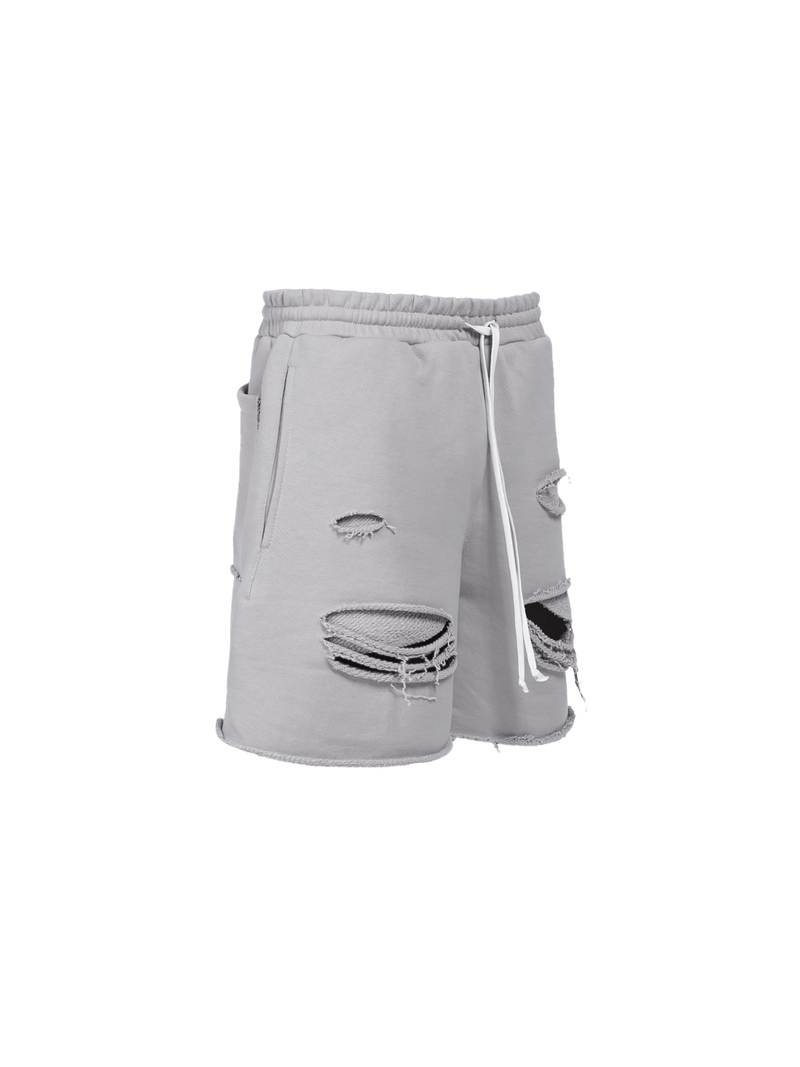 Ripped Shorts - Stone