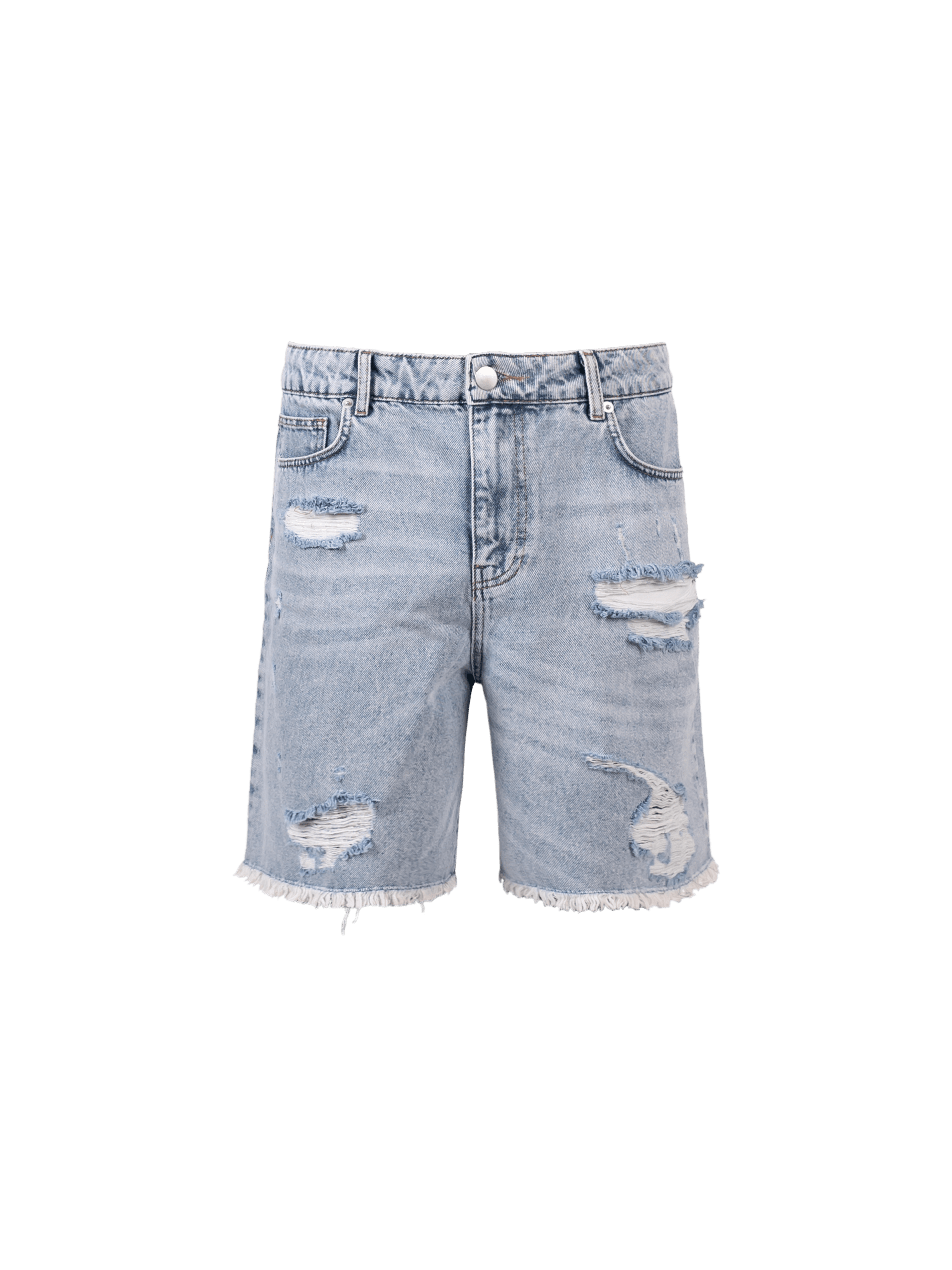 Denim Shorts - Light Wash