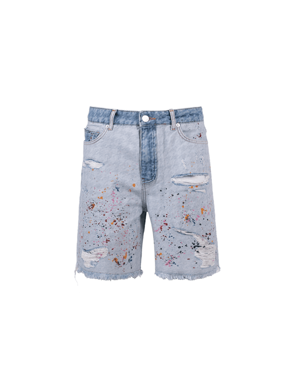 Painter Shorts - Light Wash