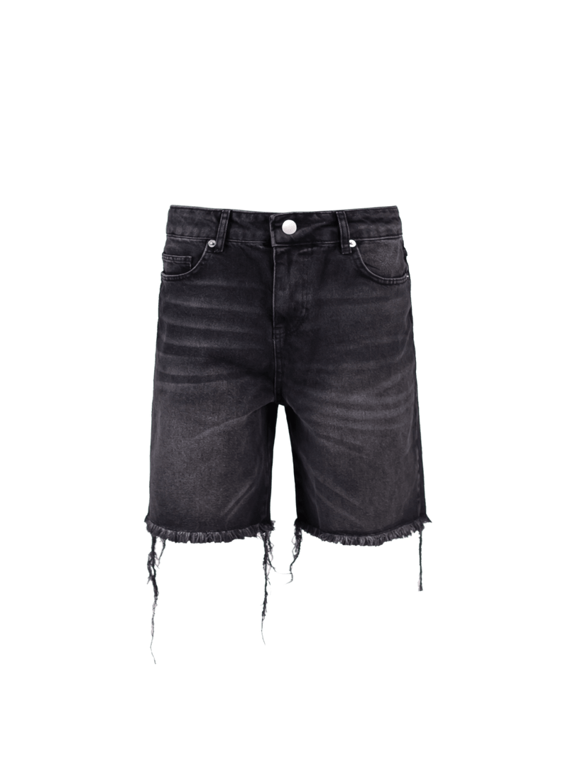 Denim Shorts - Black