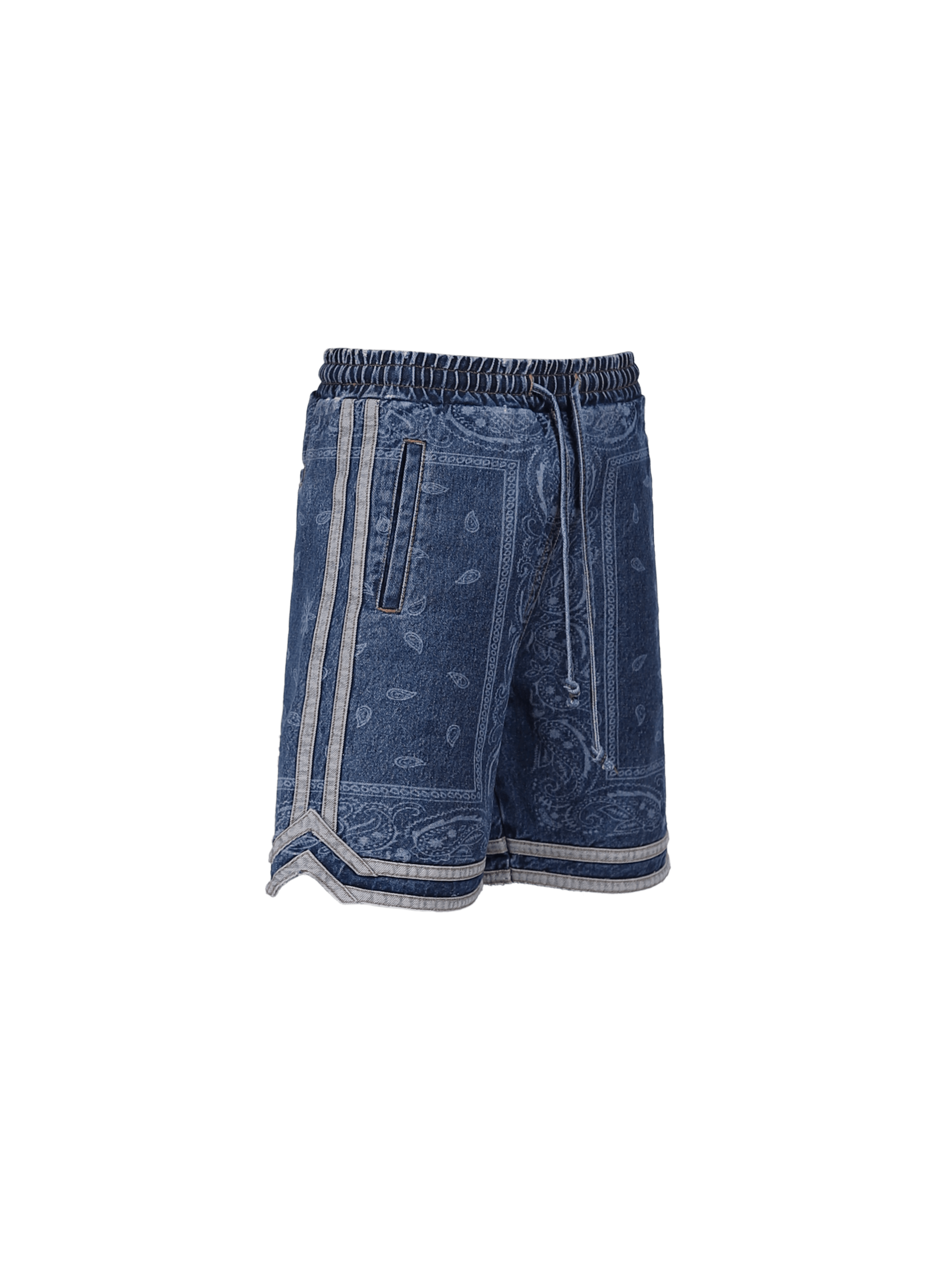 Basketball Denim Shorts - Vintage Blue