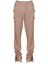 Split Sweatpants - Sand
