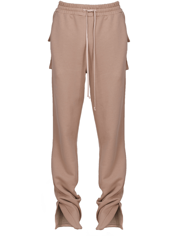 Split Sweatpants - Sand