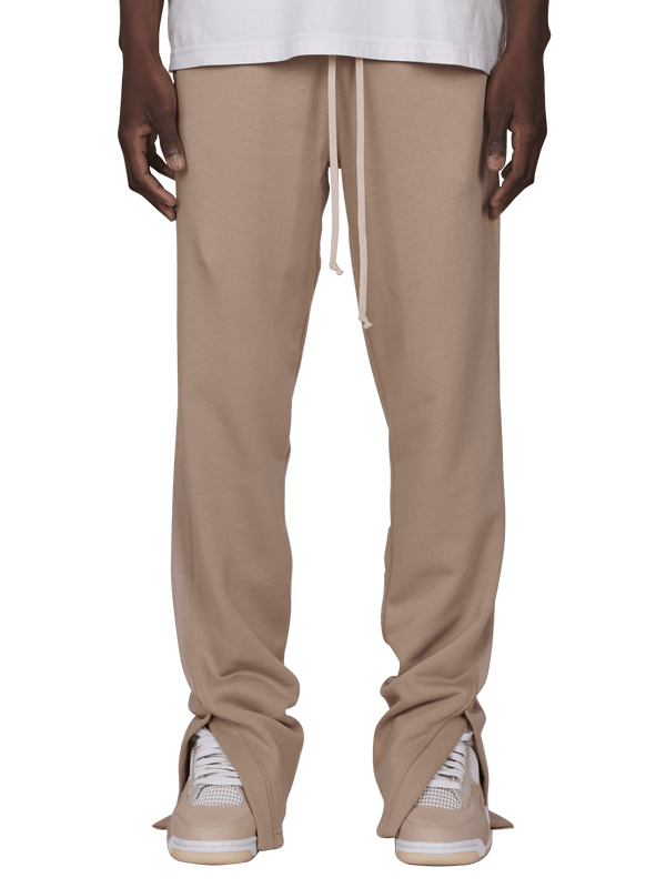 Split Sweatpants - Sand