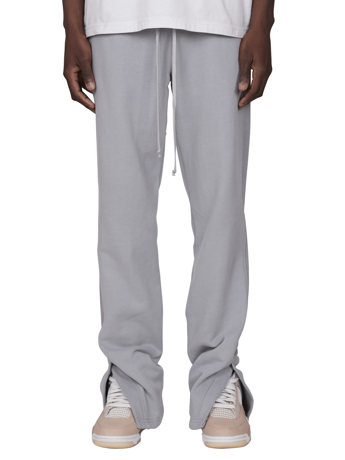 Split Sweatpants - Stone