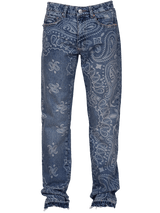 Vintage Bandana Denim - Cream Wash