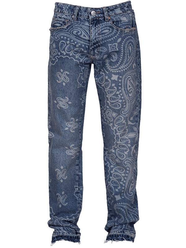 Vintage Bandana Denim - Cream Wash