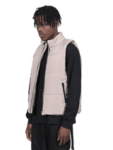 Puffer Gilet - Beige