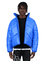 Puffer Jacket - Royal Blue