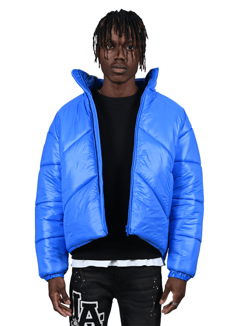 Puffer Jacket - Royal Blue