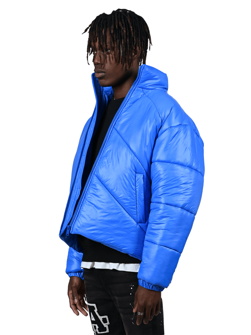 Puffer Jacket - Royal Blue
