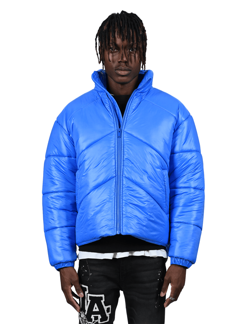 Puffer Jacket - Royal Blue