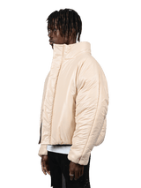 Oversized Puffer Jacket - Cream