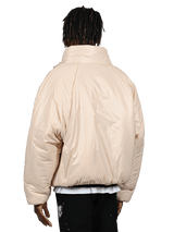 Oversized Puffer Jacket - Cream