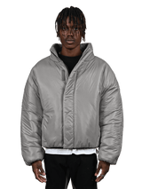 Oversized Puffer Jacket - Grey