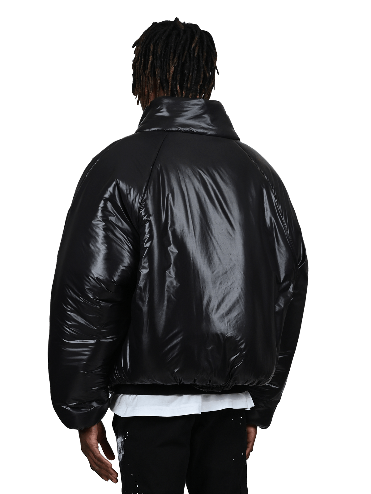 Oversized Puffer Jacket - Black