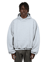 Puffer Hoodie - Heather Grey