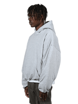 Puffer Hoodie - Heather Grey