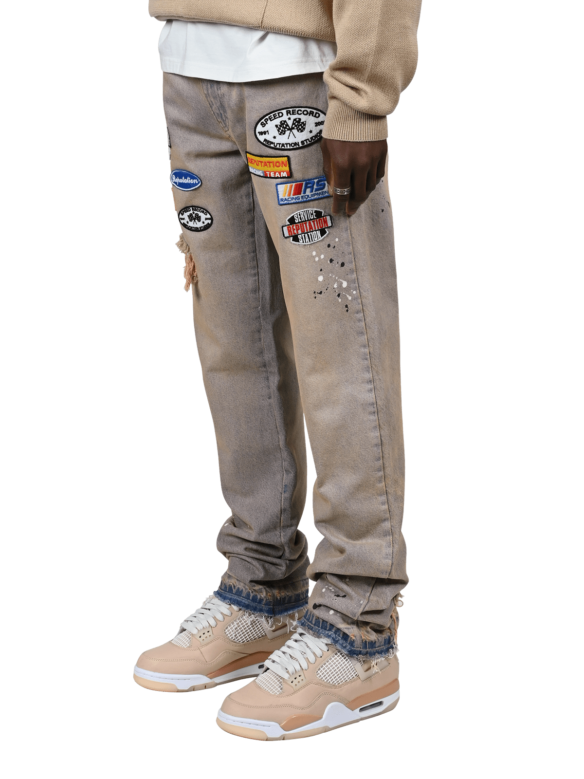 Racing Denim - Cream Wash