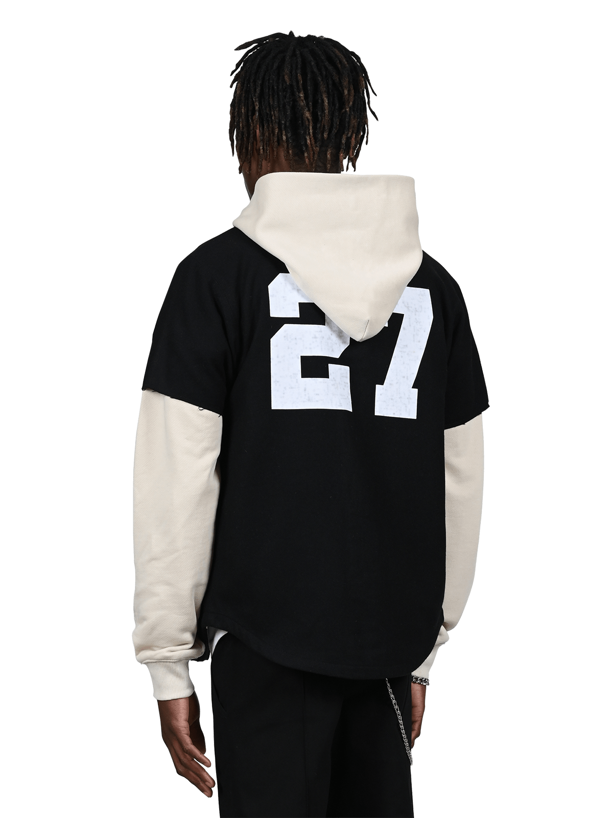 Wool Baseball Jersey - Black