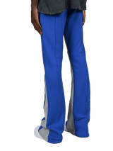 Flare Pintuck Sweatpants - Royal Blue