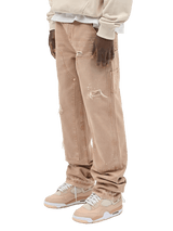 Carpenter Canvas Pants - Beige