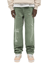 Carpenter Canvas Pants - Khaki