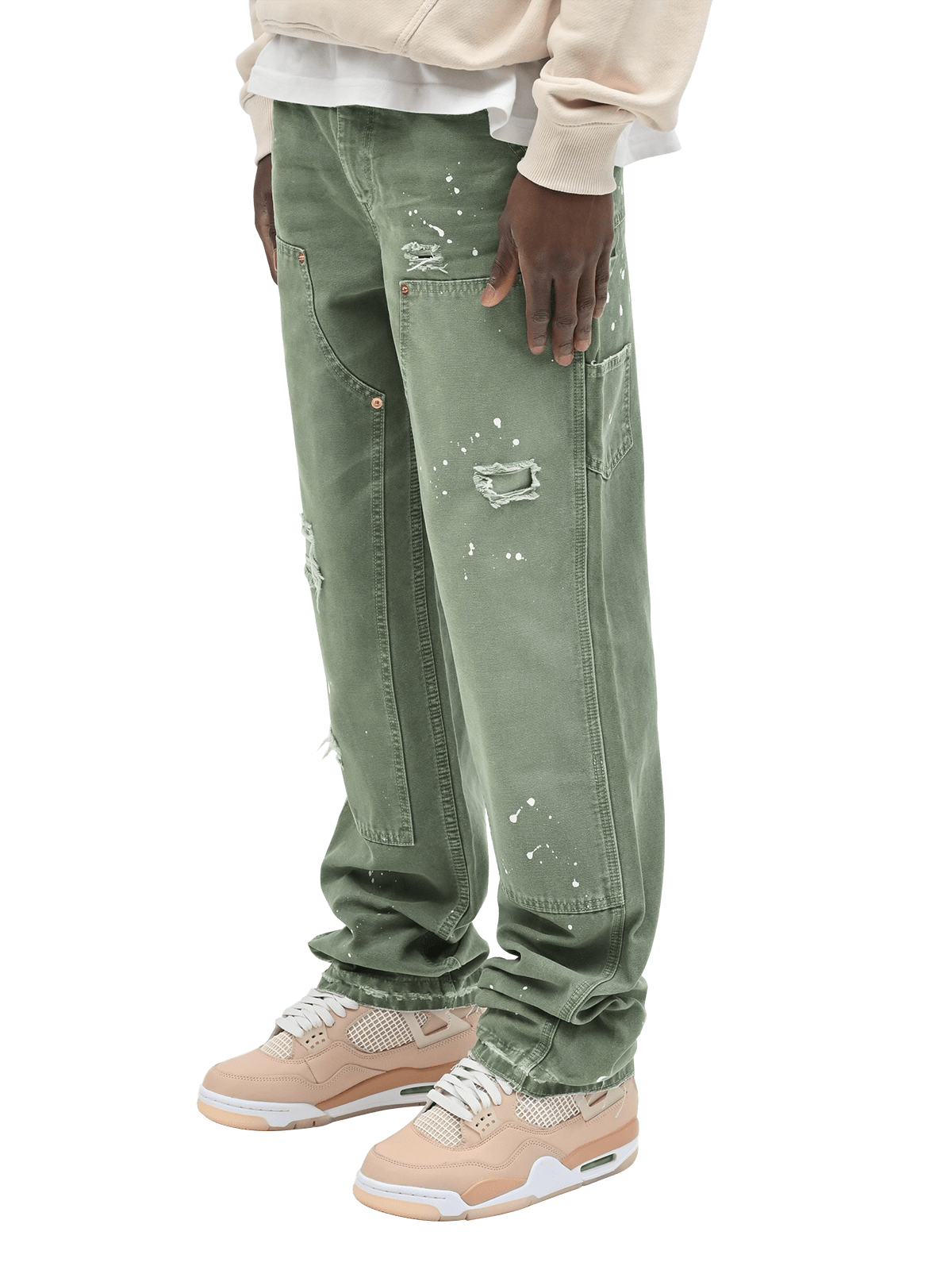 Carpenter Canvas Pants - Khaki