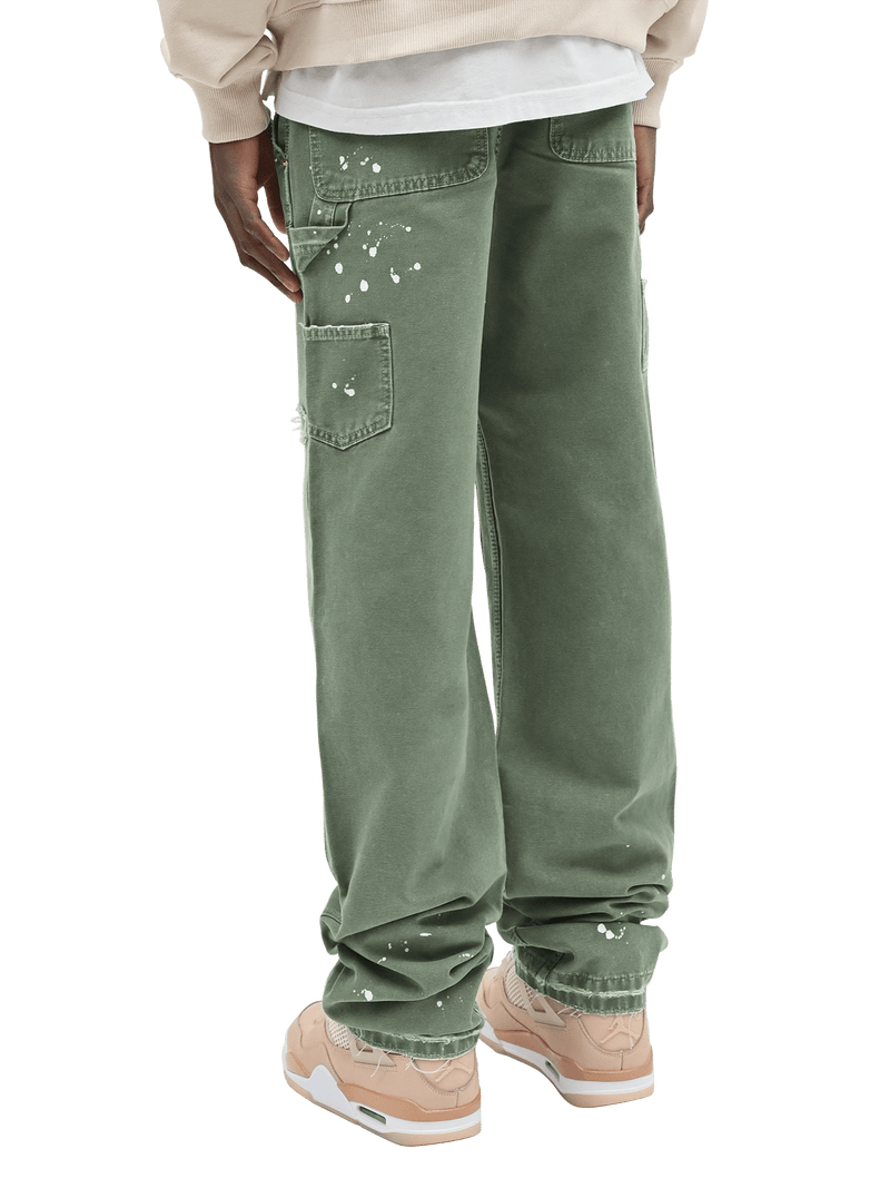 Carpenter Canvas Pants - Khaki