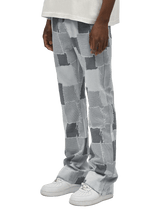 Flare Tapestry Pants - Patchwork